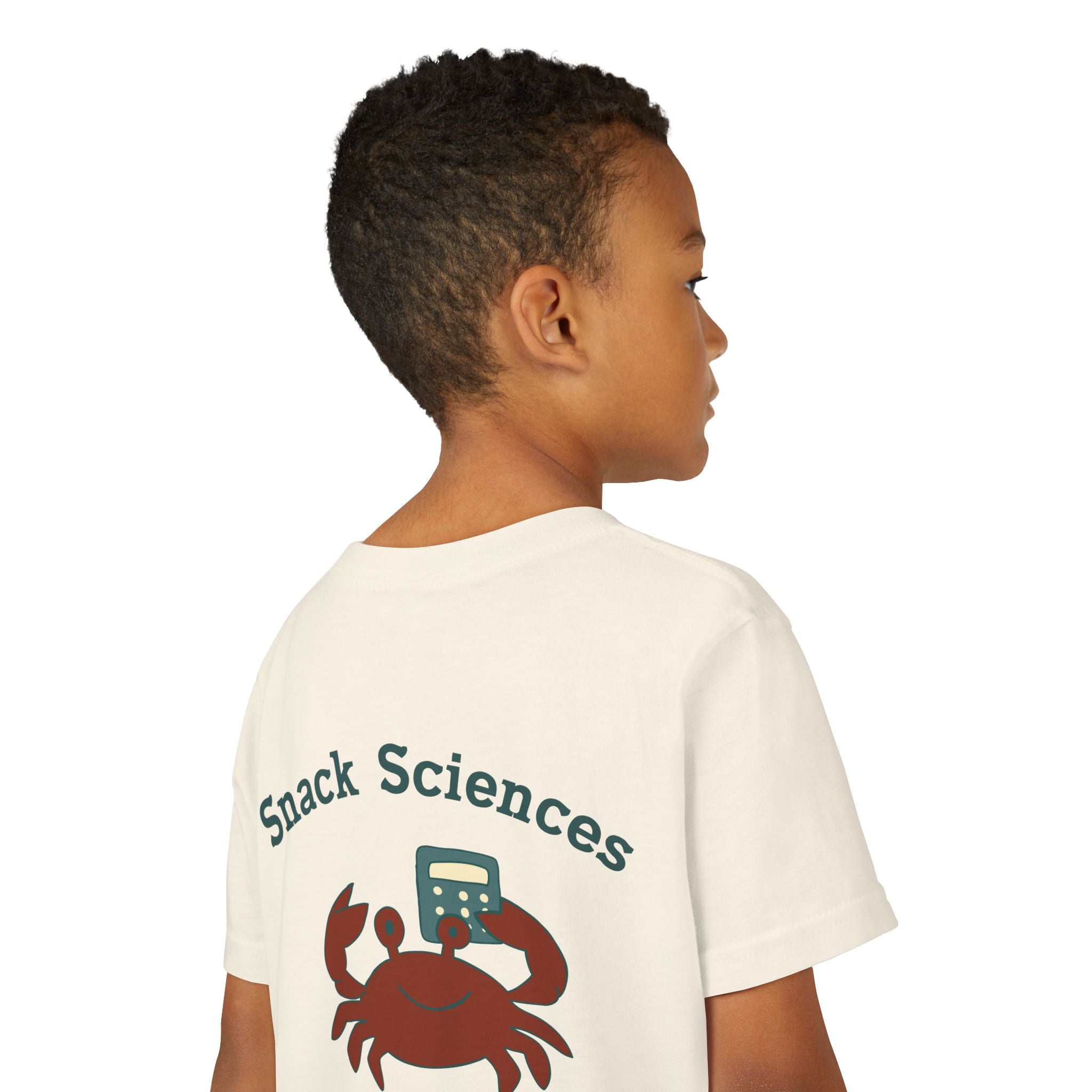 Brine Academy Youth Tee — Snack Sciences Crab Shirt