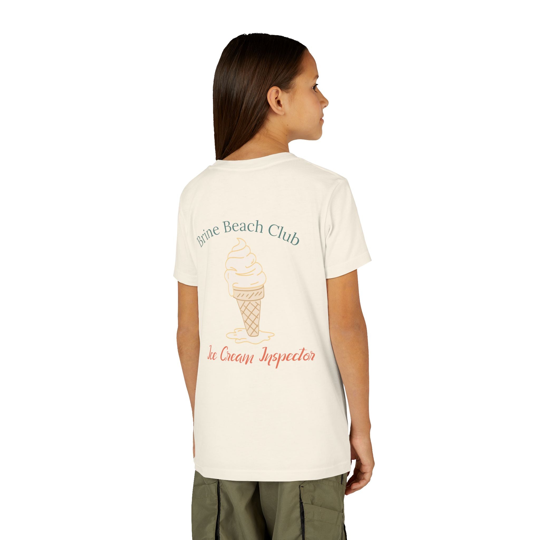 Brine Beach Club "Ice Cream Inspector – Now Serving: Chaos" Youth Tee