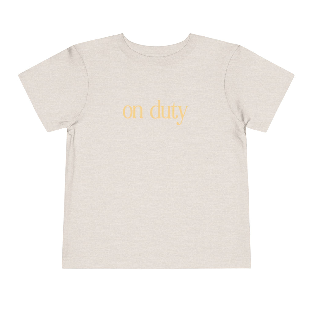 Brine Beach Club "Shade Captain On Duty" Toddler Tee