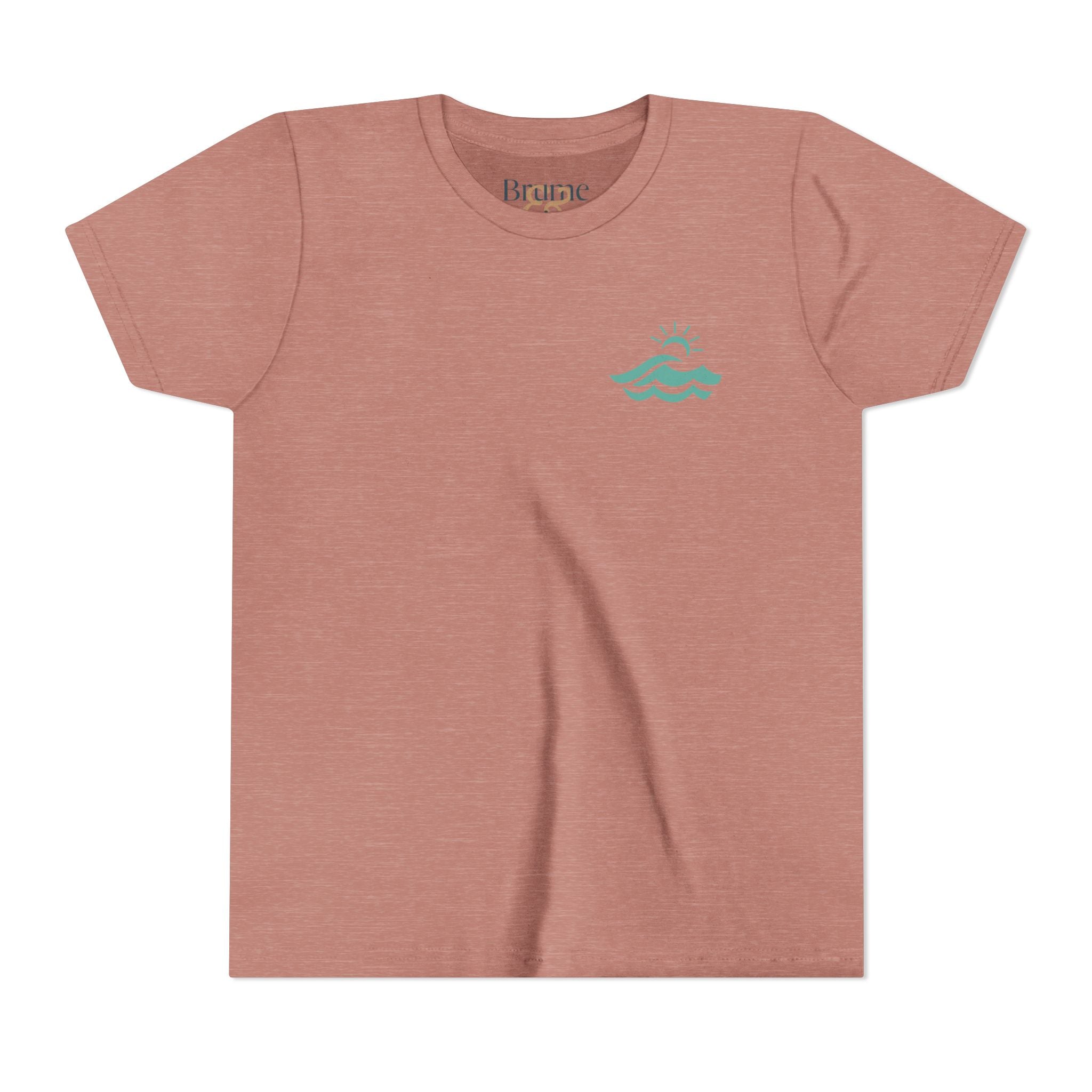 Brine Beach Club Youth Tee - Saltwater Division Waves Design