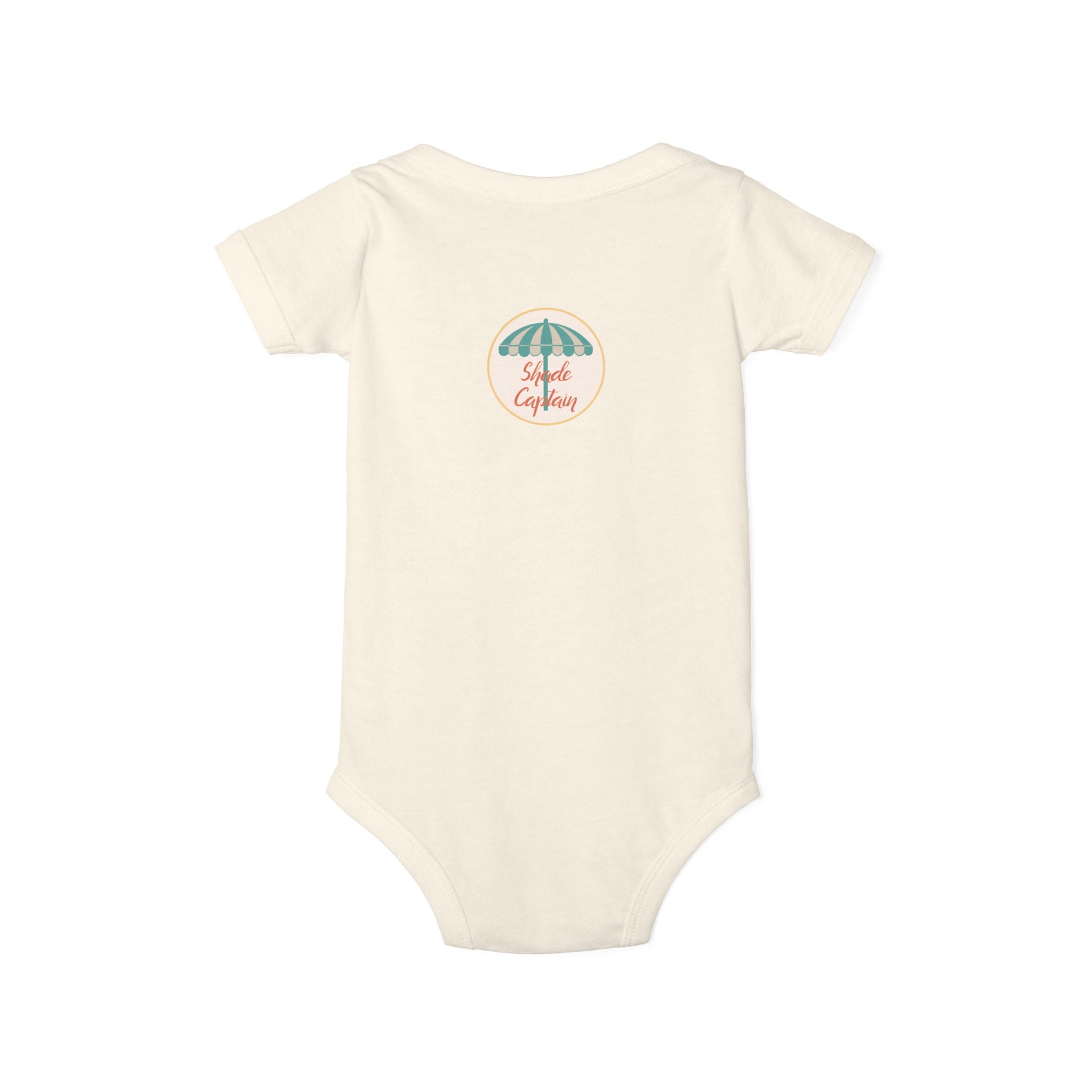 Infant Bodysuit — "Captain On Duty" Brine Beach Club
