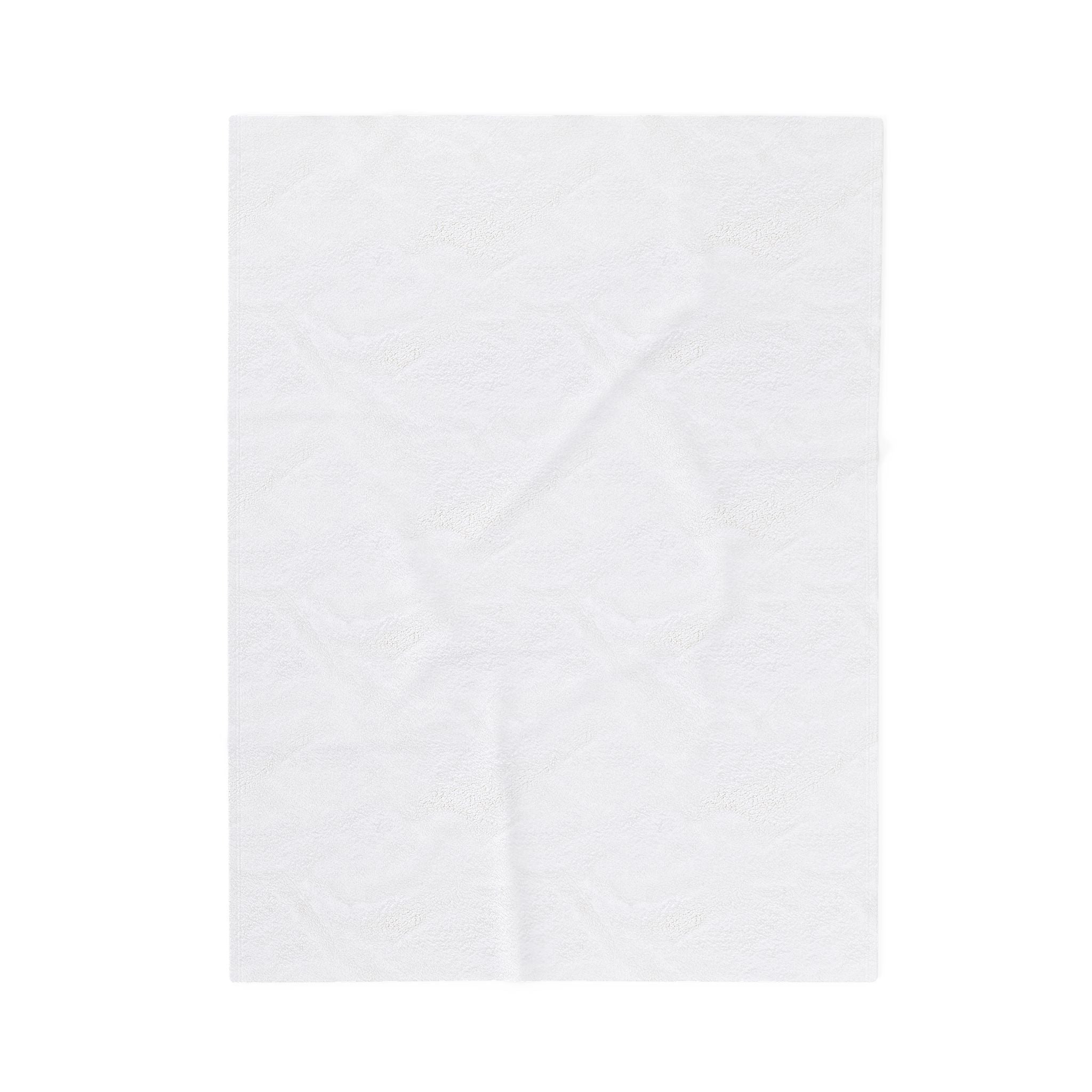 Merry Garland Velveteen Plush Blanket — Cozy Holiday Throw with Star & Banner Design