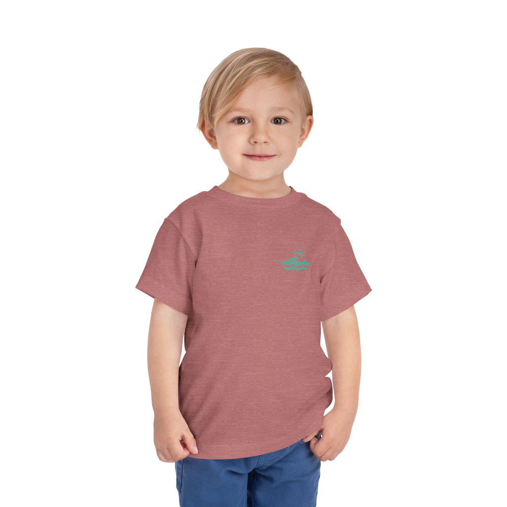 Toddler Tee — Brine Beach Club Saltwater Division Waves Graphic