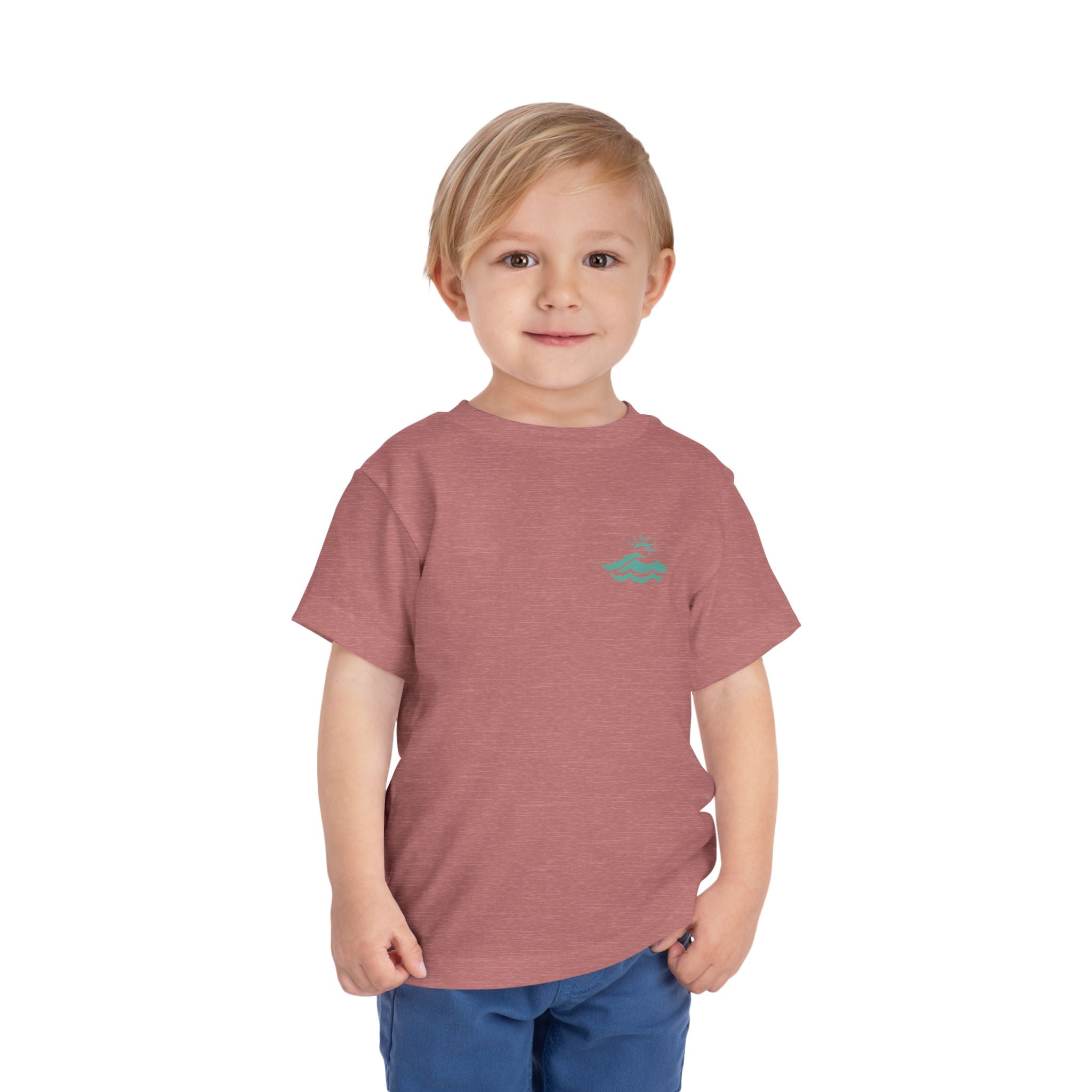 Toddler Tee — Brine Beach Club Saltwater Division Waves Graphic
