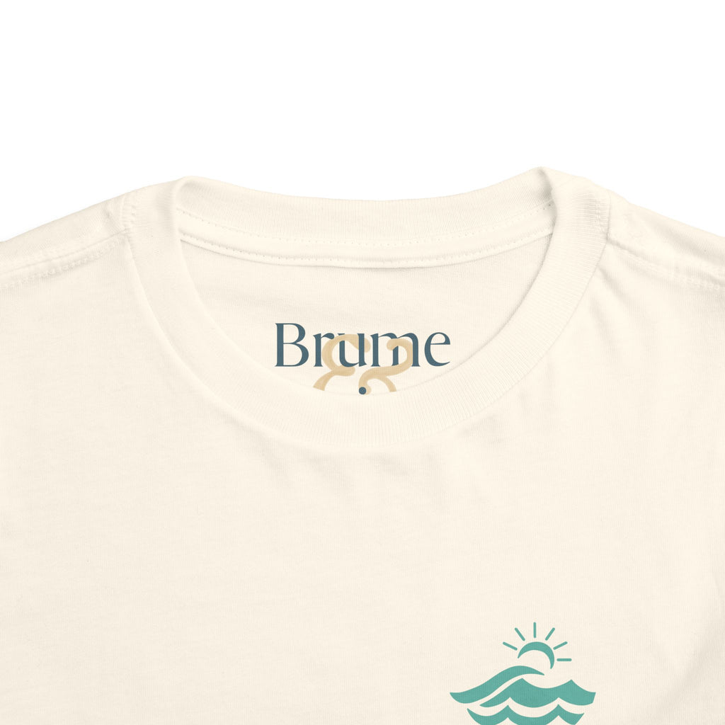 Toddler Tee — Brine Beach Club Saltwater Division Waves Graphic