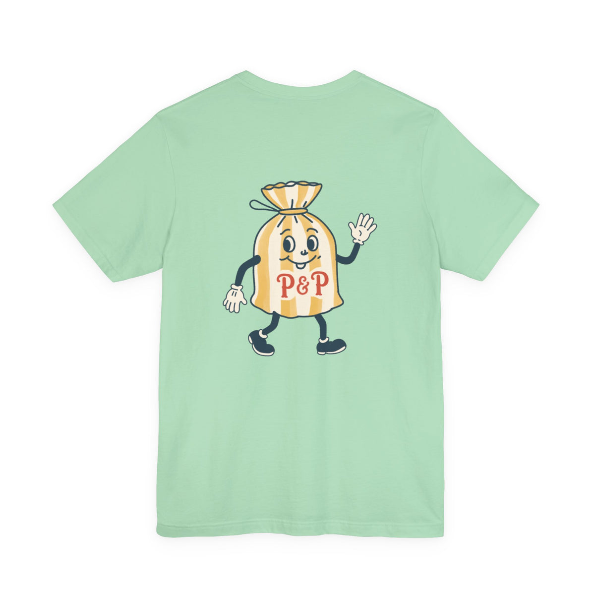 Port & Penny Retro Candy Bag Graphic Tee — Cute Vintage Snack Shirt