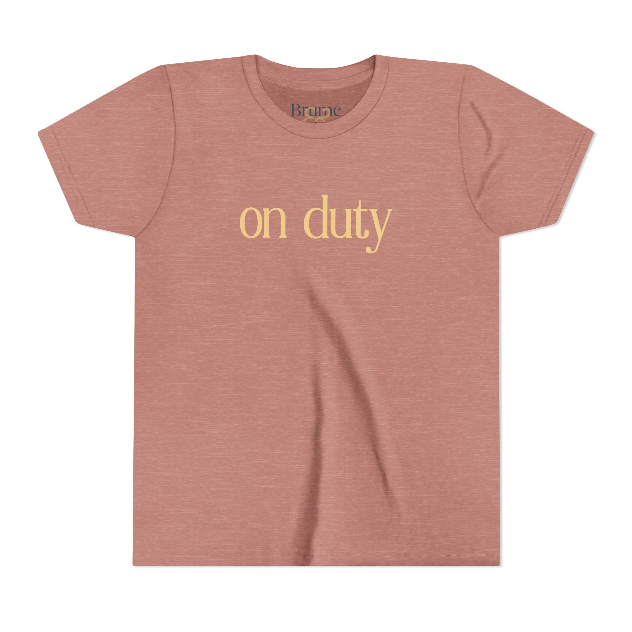 Brine Beach Club Junior Beach Patrol Youth Tee — 'On Duty'