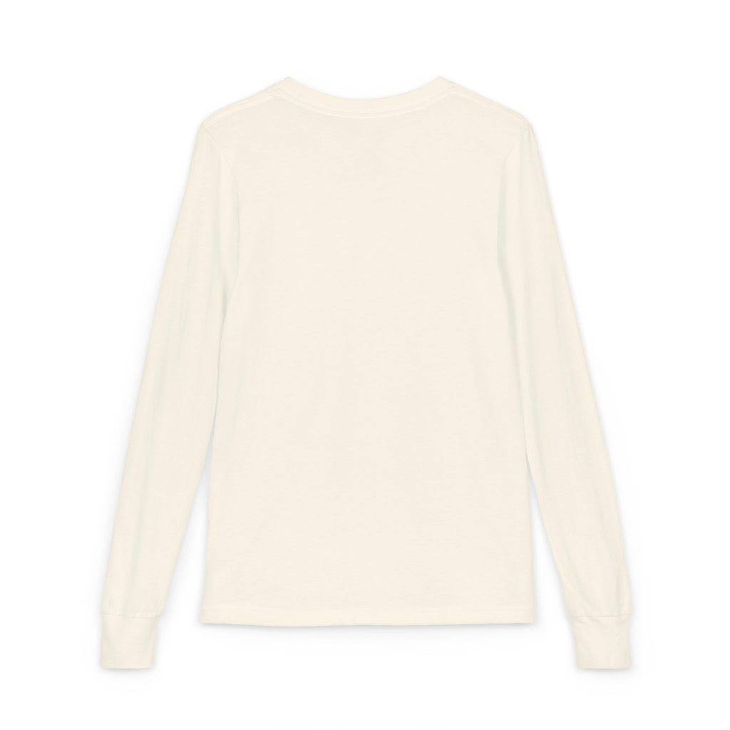Brine Academy Youth Long Sleeve Tee — Retro Campus Logo Shirt