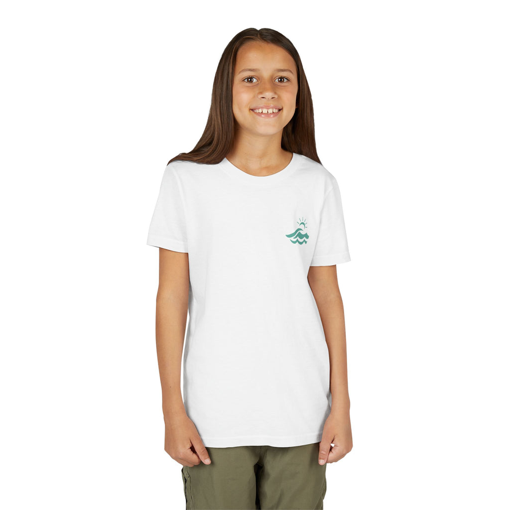 Brine Beach Club Youth Tee - Saltwater Division Waves Design