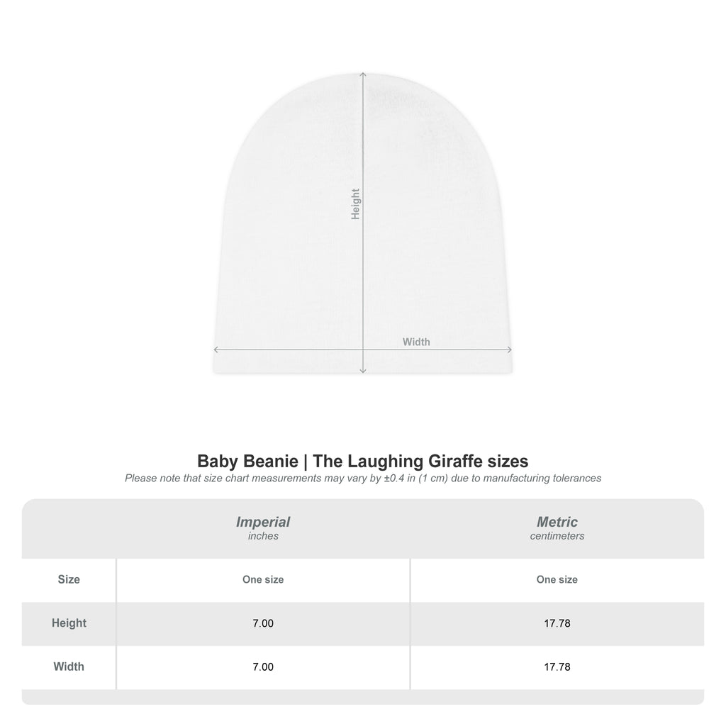 Baby Beanie — Cute Woodland Camping Pattern (Frog, Lantern, Boots & Kite)