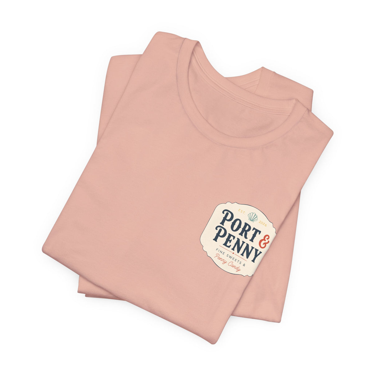 Port & Penny Retro Candy Bag Graphic Tee — Cute Vintage Snack Shirt