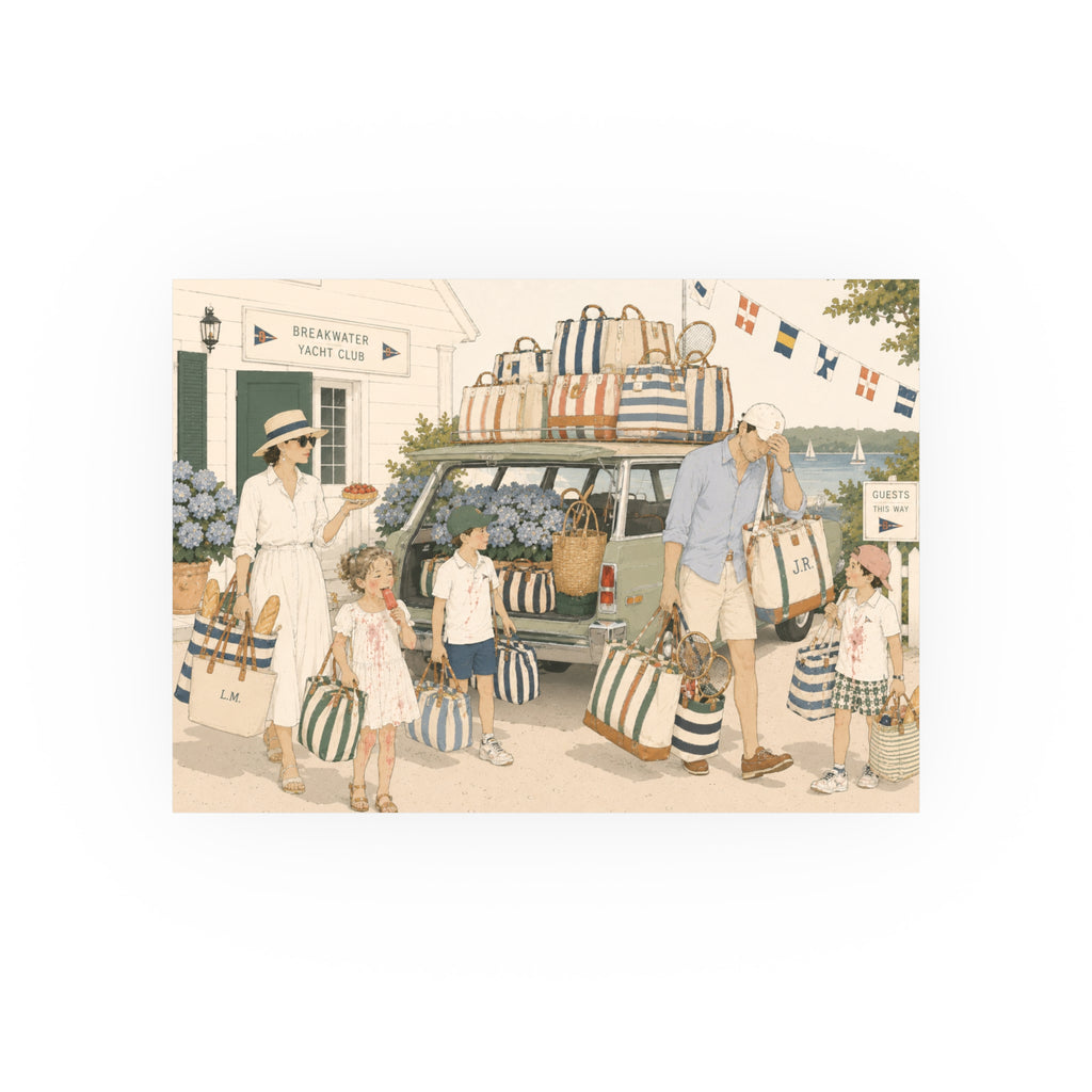 Summer Arrivals Art Print — Satin & Archival Matte Poster
