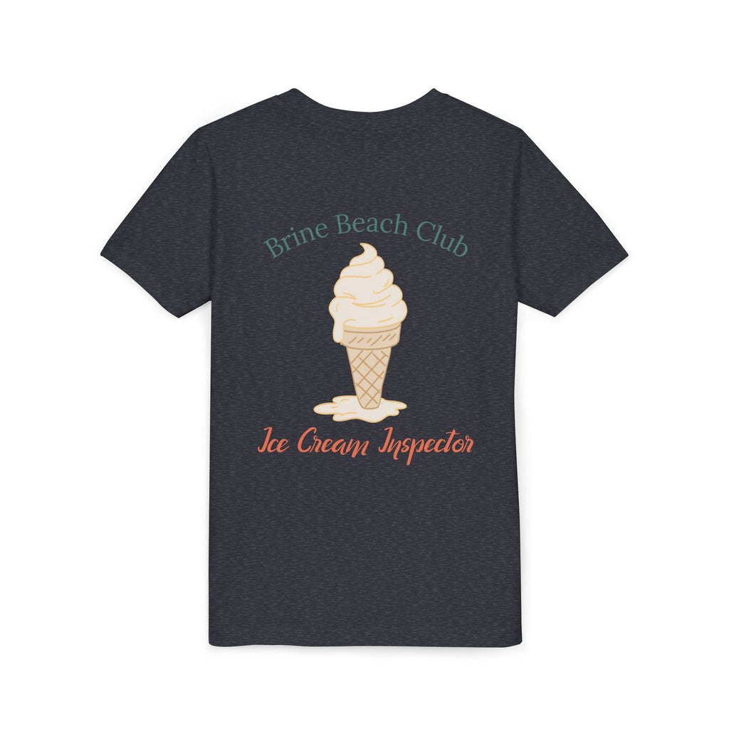 Brine Beach Club "Ice Cream Inspector – Now Serving: Chaos" Youth Tee