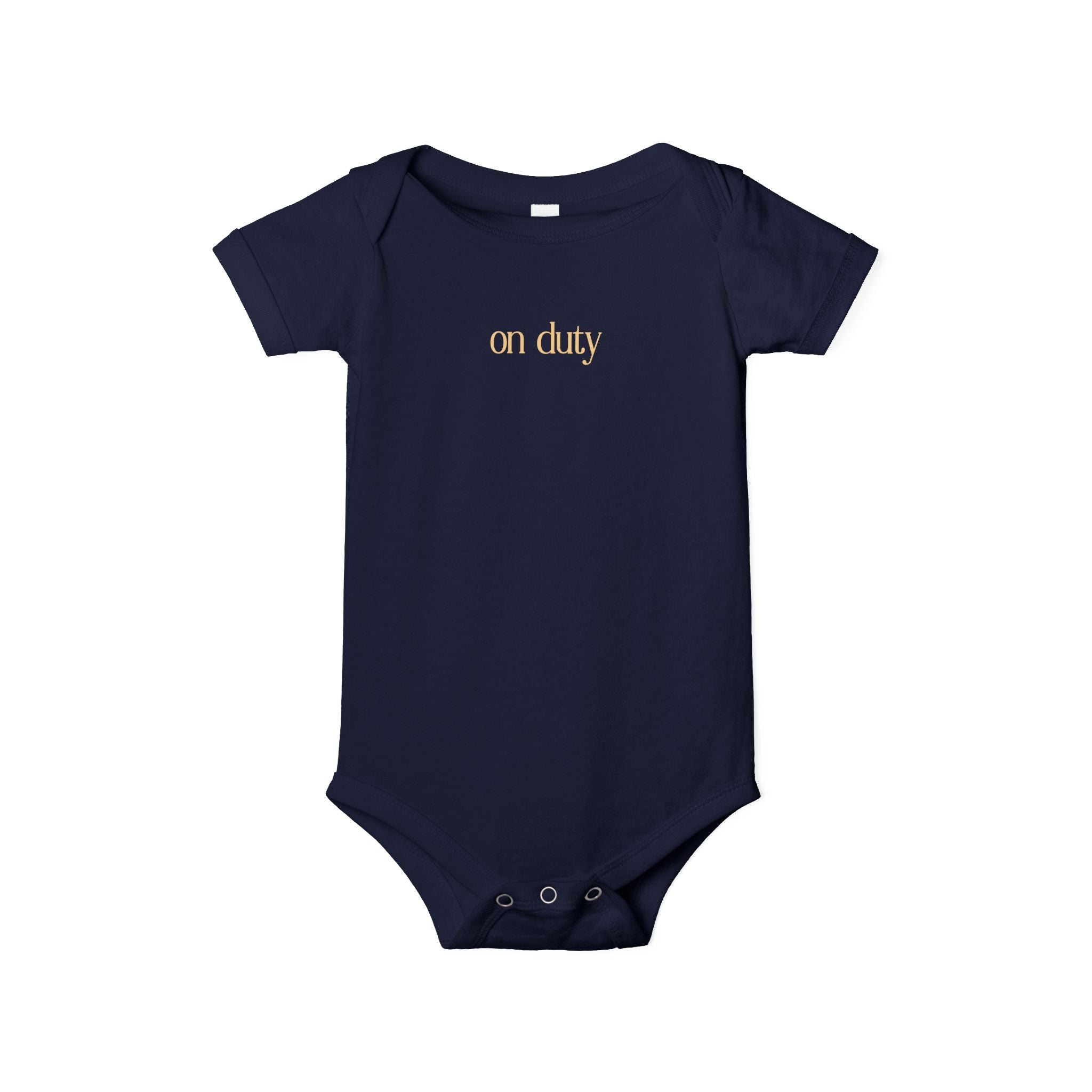 Infant Bodysuit — "Captain On Duty" Brine Beach Club