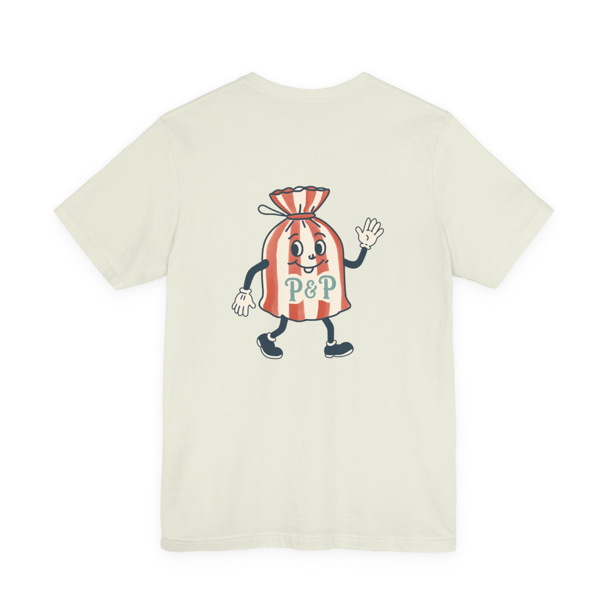 Port & Penny Retro Candy Bag Graphic Tee — Cute Vintage Snack Shirt