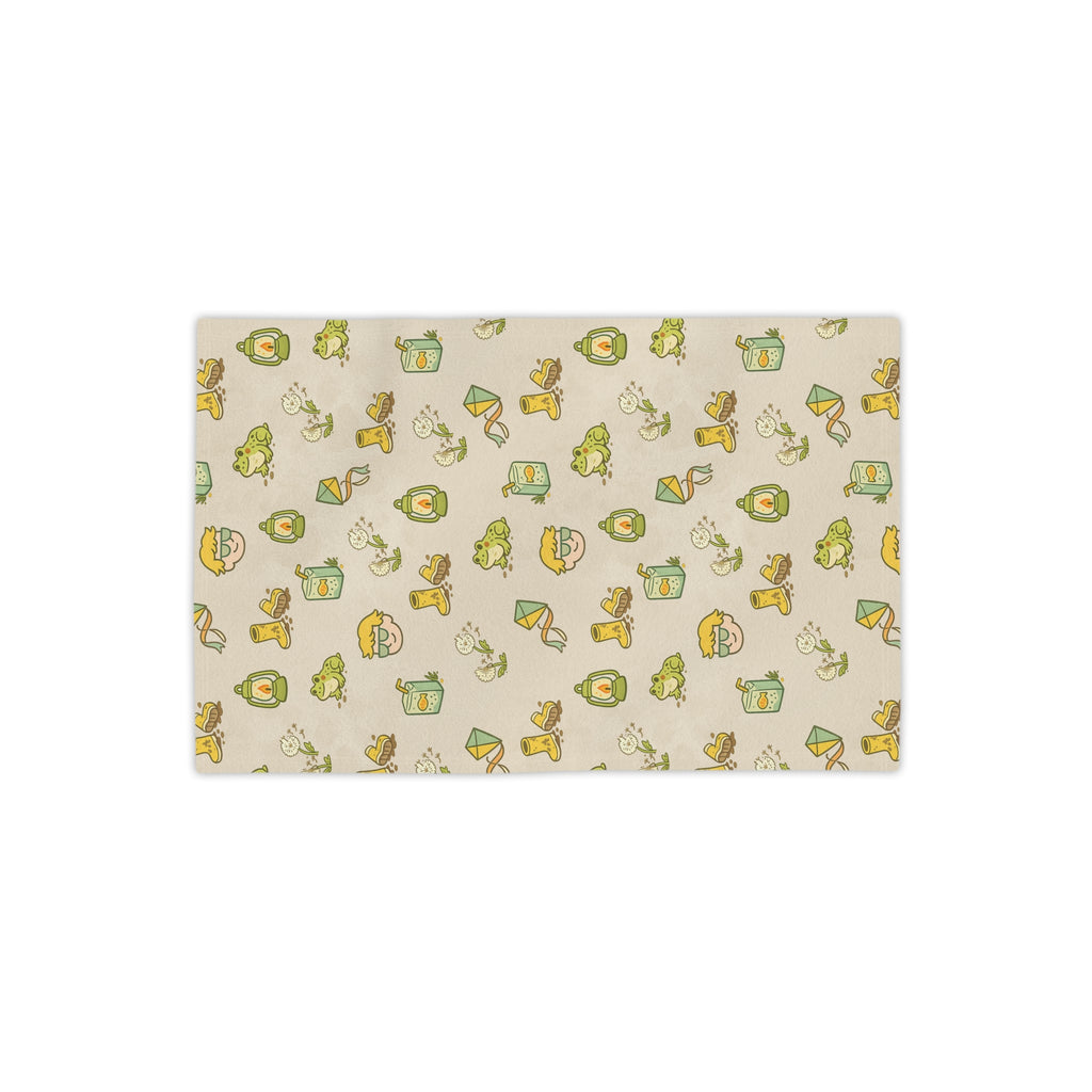 Camp Brine Spring 2026 Kids Beach Towel — Icons Version