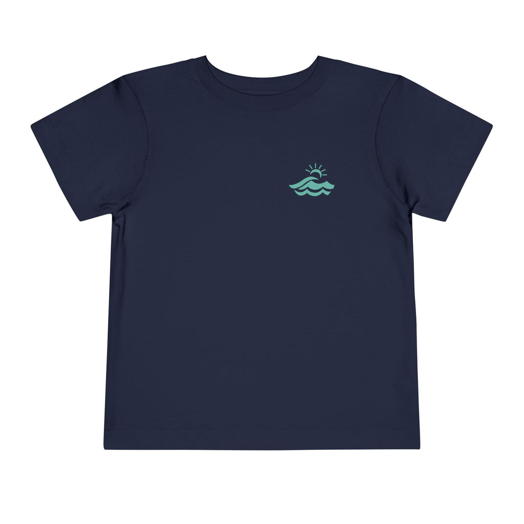 Toddler Tee — Brine Beach Club Saltwater Division Waves Graphic