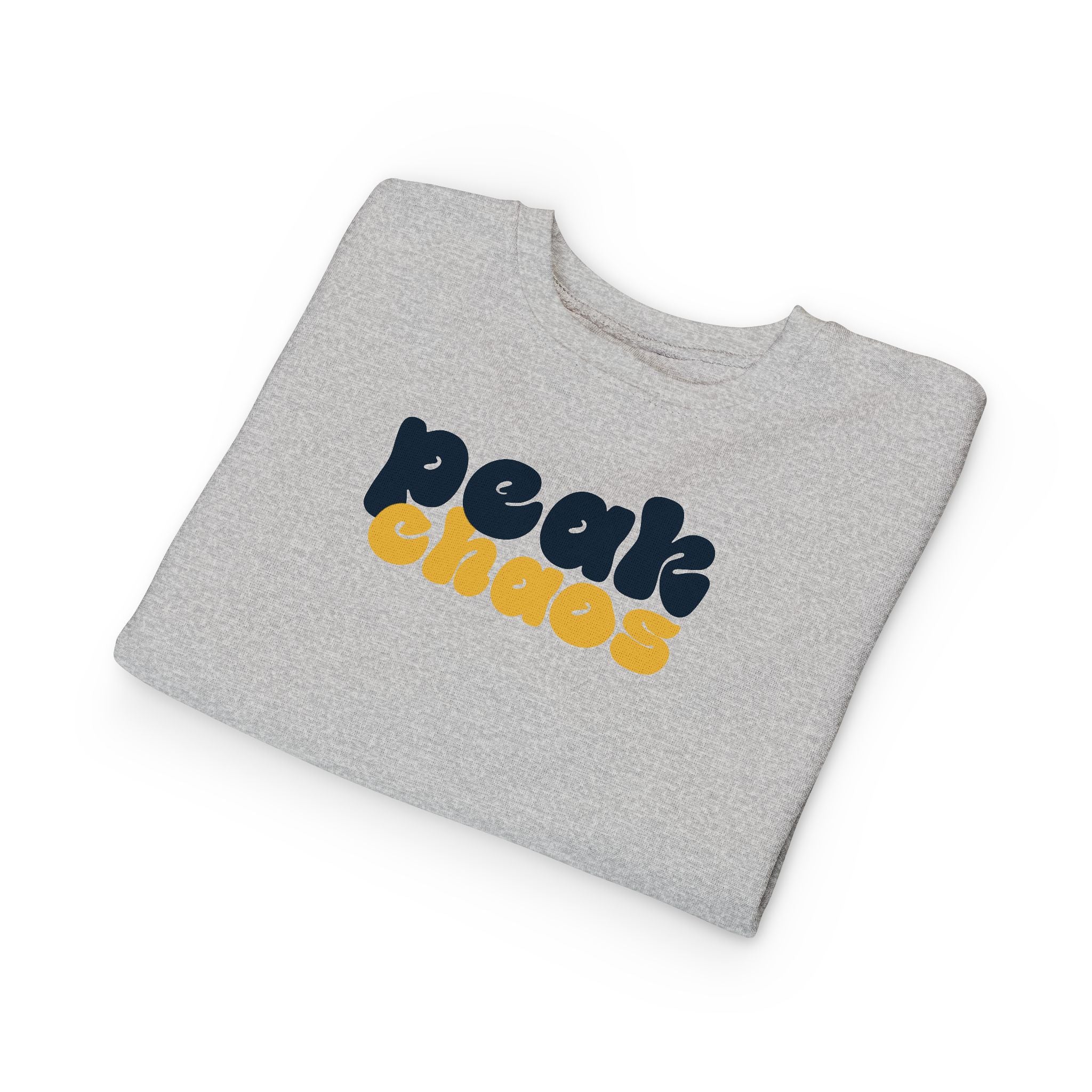 Copy of Peak Chaos Toddler Sweatshirt — Playful Graphic Crewneck for Little Kids