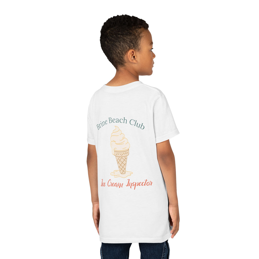 Brine Beach Club "Ice Cream Inspector – Now Serving: Chaos" Youth Tee