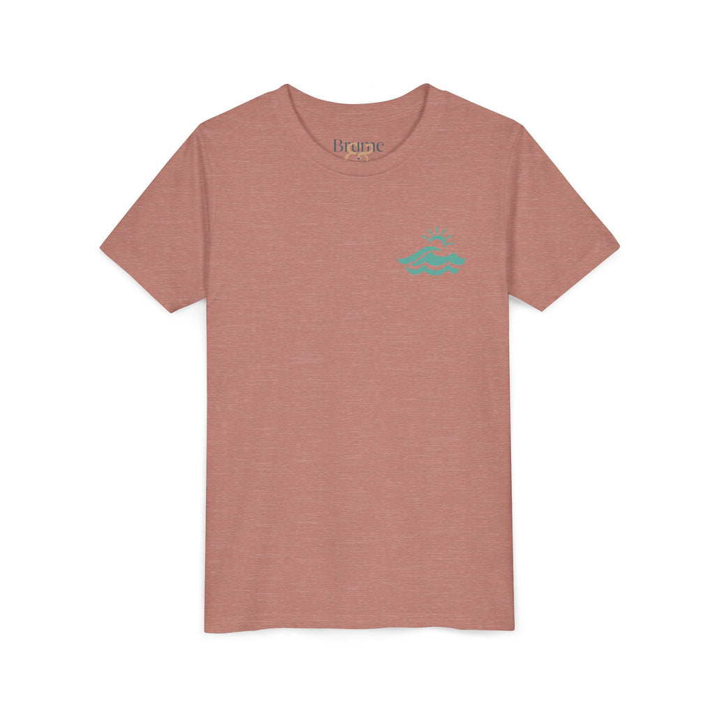 Brine Beach Club Youth Tee - Saltwater Division Waves Design