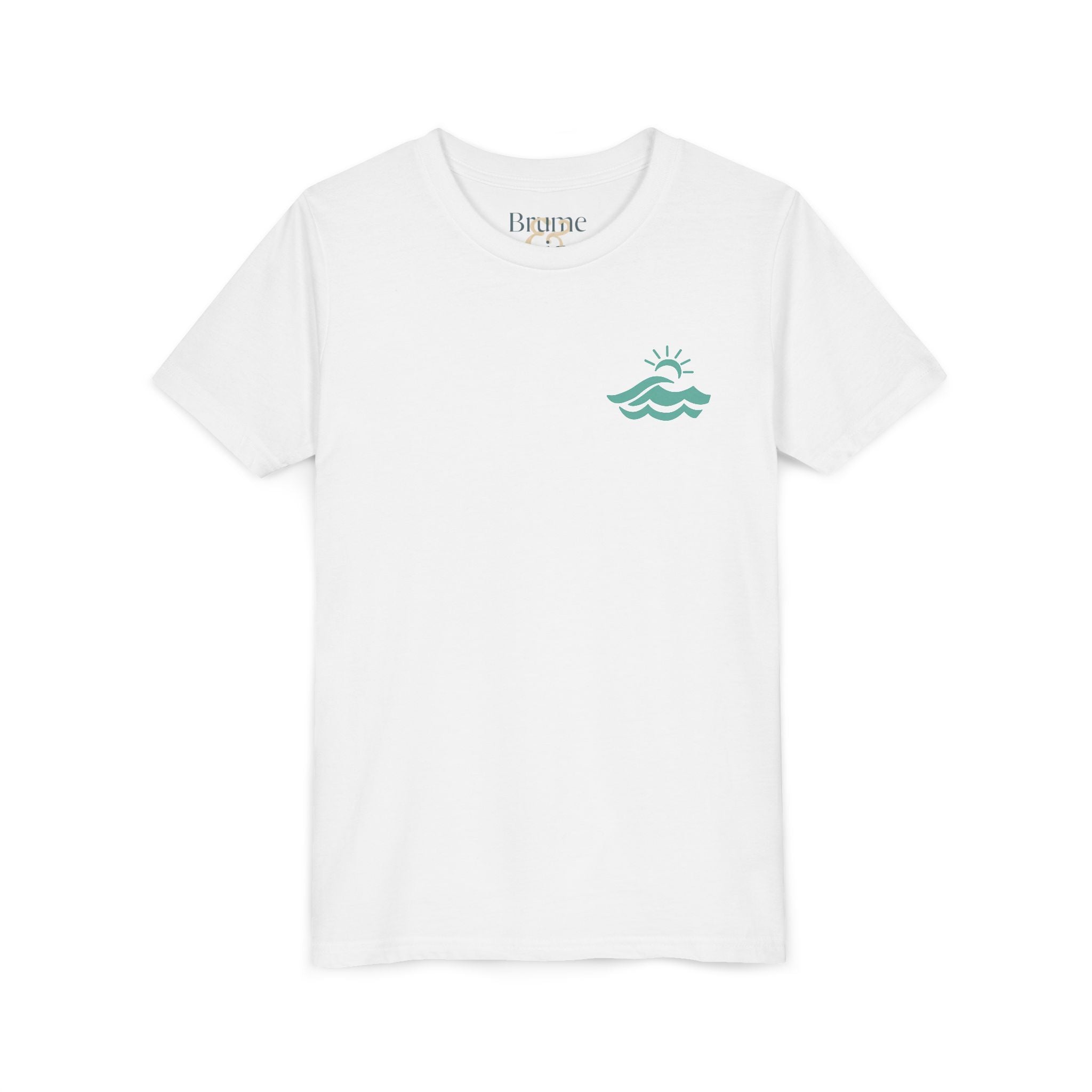 Brine Beach Club Youth Tee - Saltwater Division Waves Design