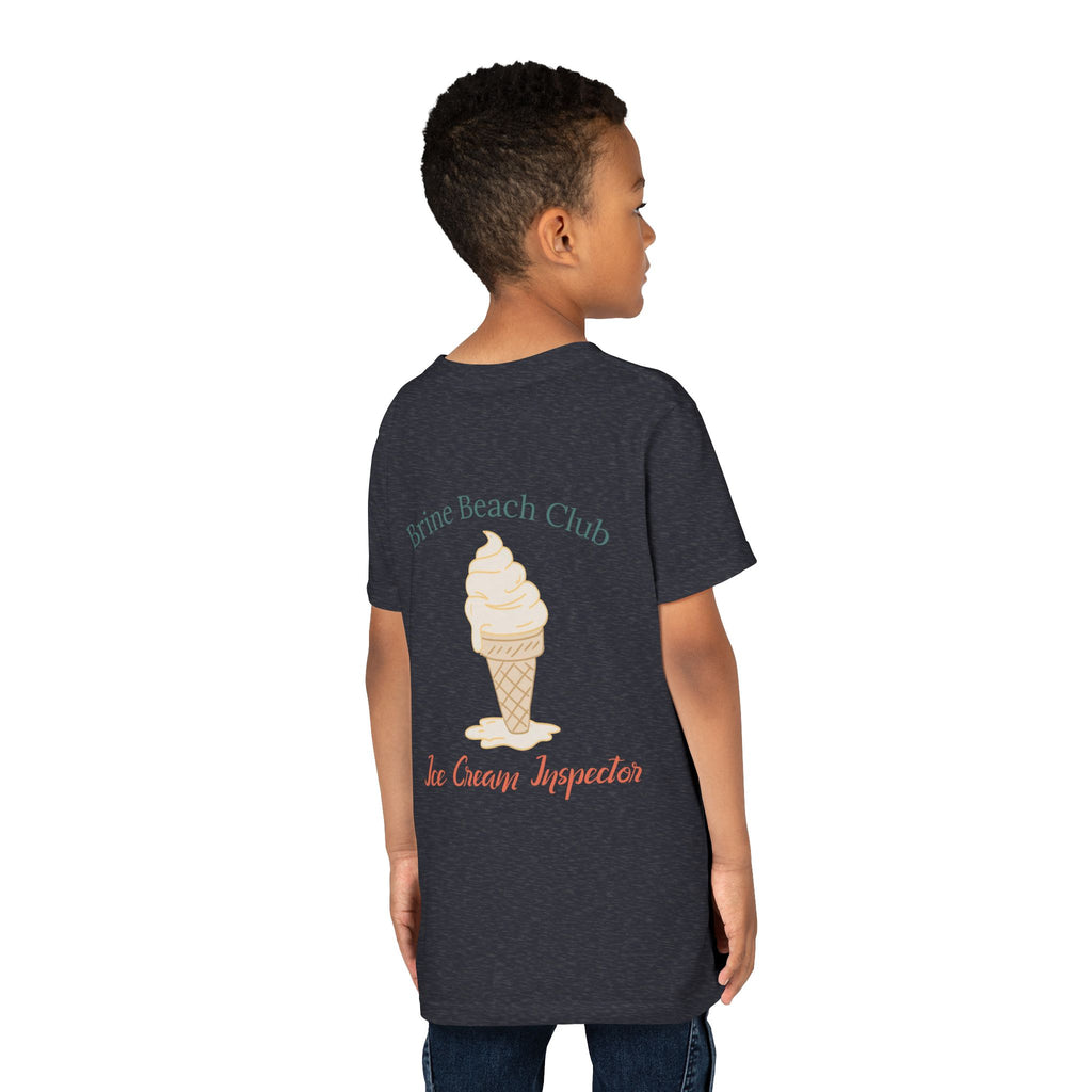 Brine Beach Club "Ice Cream Inspector – Now Serving: Chaos" Youth Tee