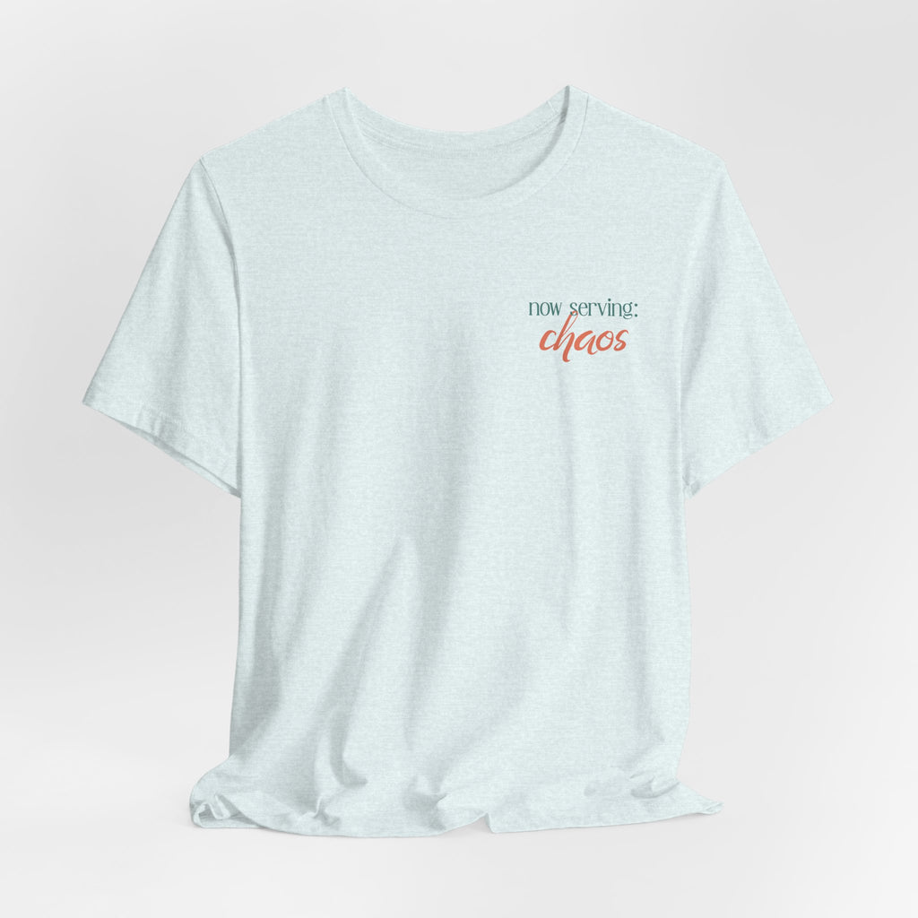 Brine Beach Club Snack Committee Tee — "Now Serving: Chaos" Retro Cooler Shirt