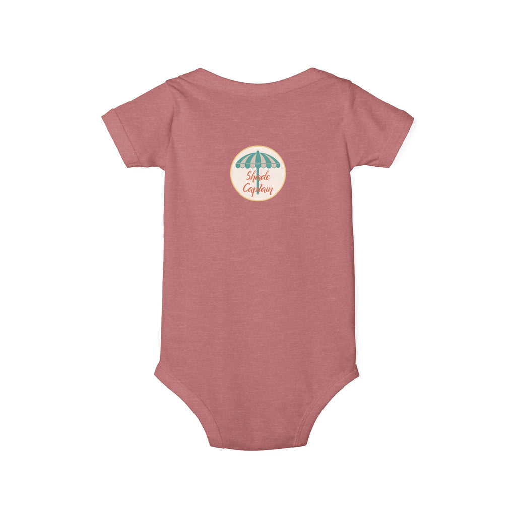 Infant Bodysuit — "Captain On Duty" Brine Beach Club