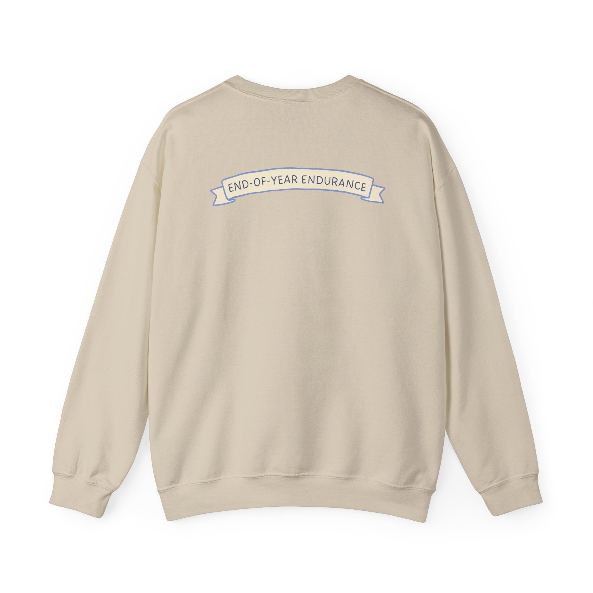 Champion of Showing Up Mom Merit Badge Sweatshirt