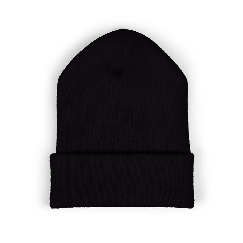 Embroidered 'Love, But Make It Chaos' Cuffed Beanie