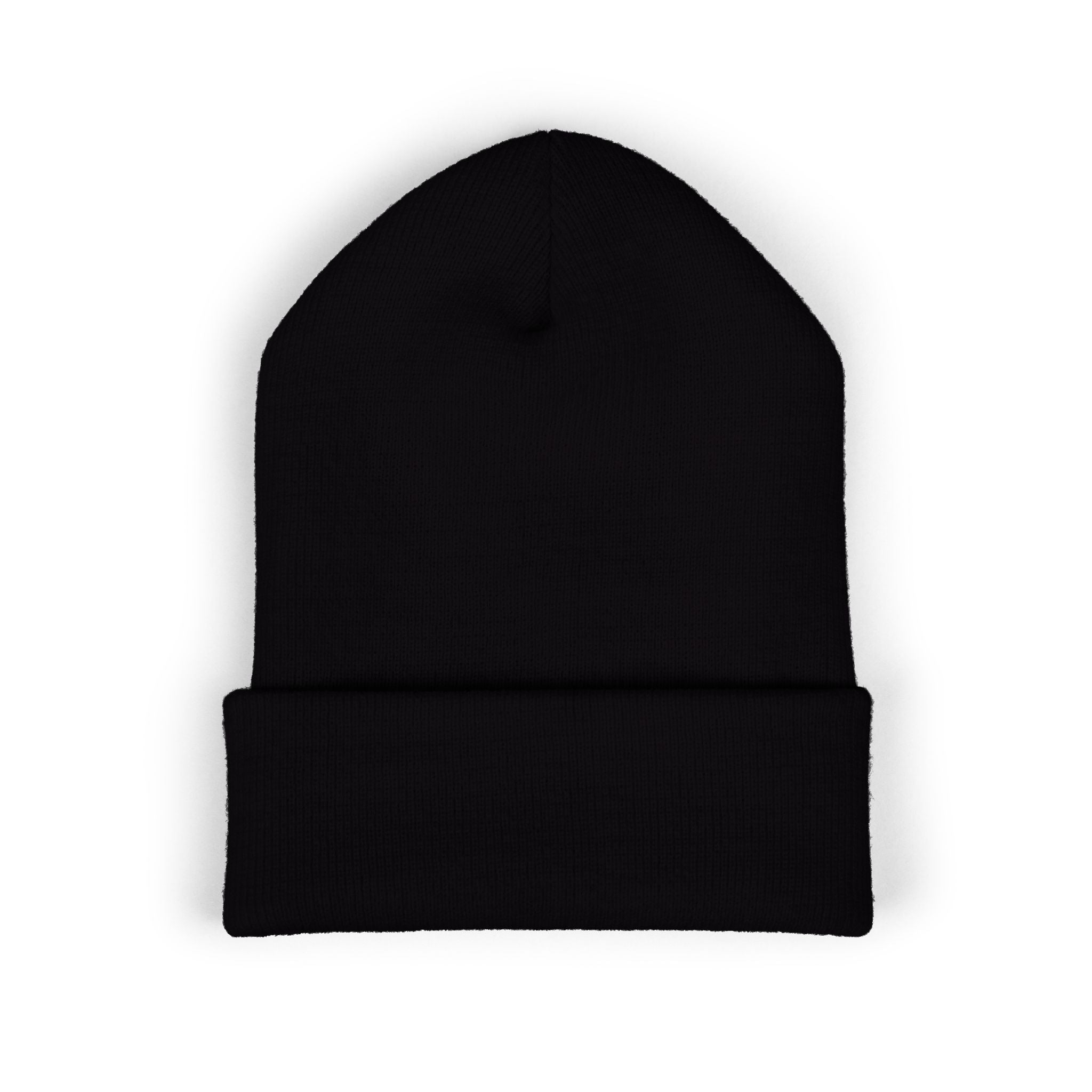 Embroidered 'Love, But Make It Chaos' Cuffed Beanie
