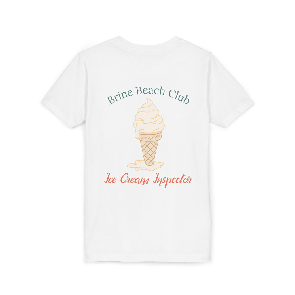 Brine Beach Club "Ice Cream Inspector – Now Serving: Chaos" Youth Tee