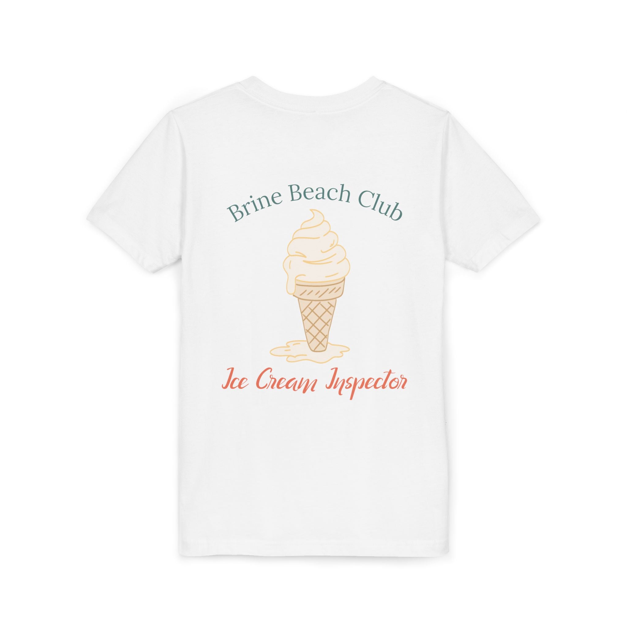 Brine Beach Club "Ice Cream Inspector – Now Serving: Chaos" Youth Tee