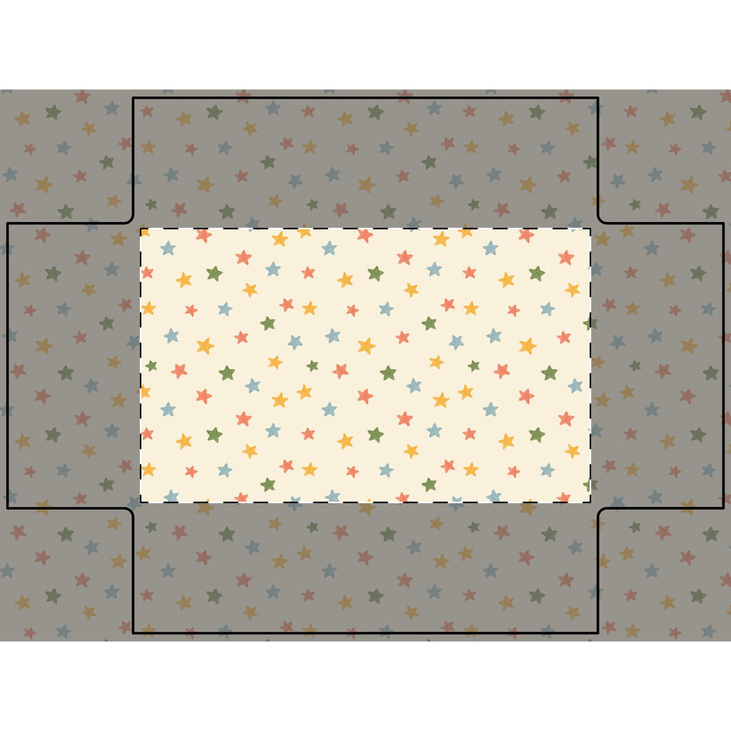 Colorful Star Baby Fitted Crib Sheet - Soft & Cozy Bedding for Nursery