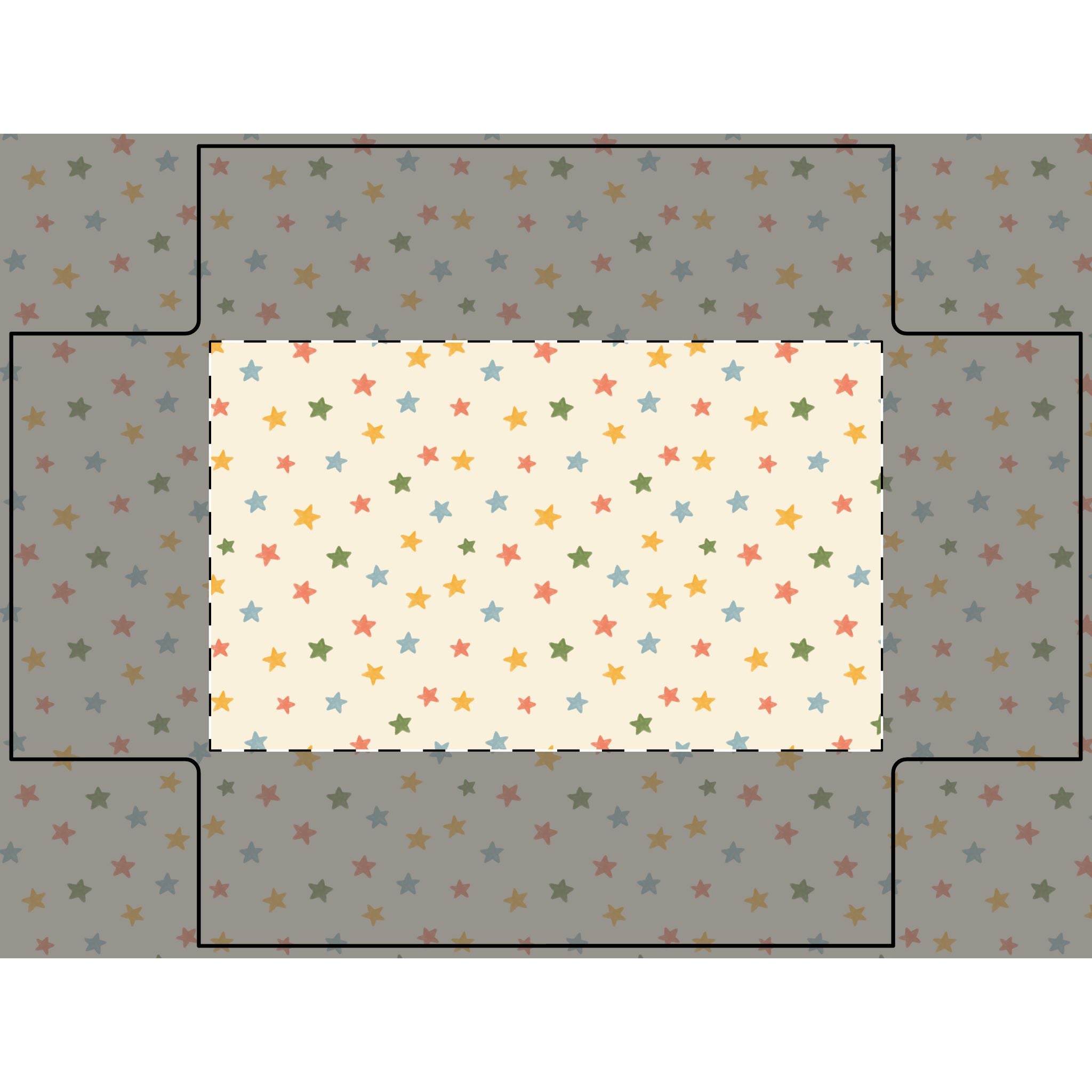 Colorful Star Baby Fitted Crib Sheet - Soft & Cozy Bedding for Nursery