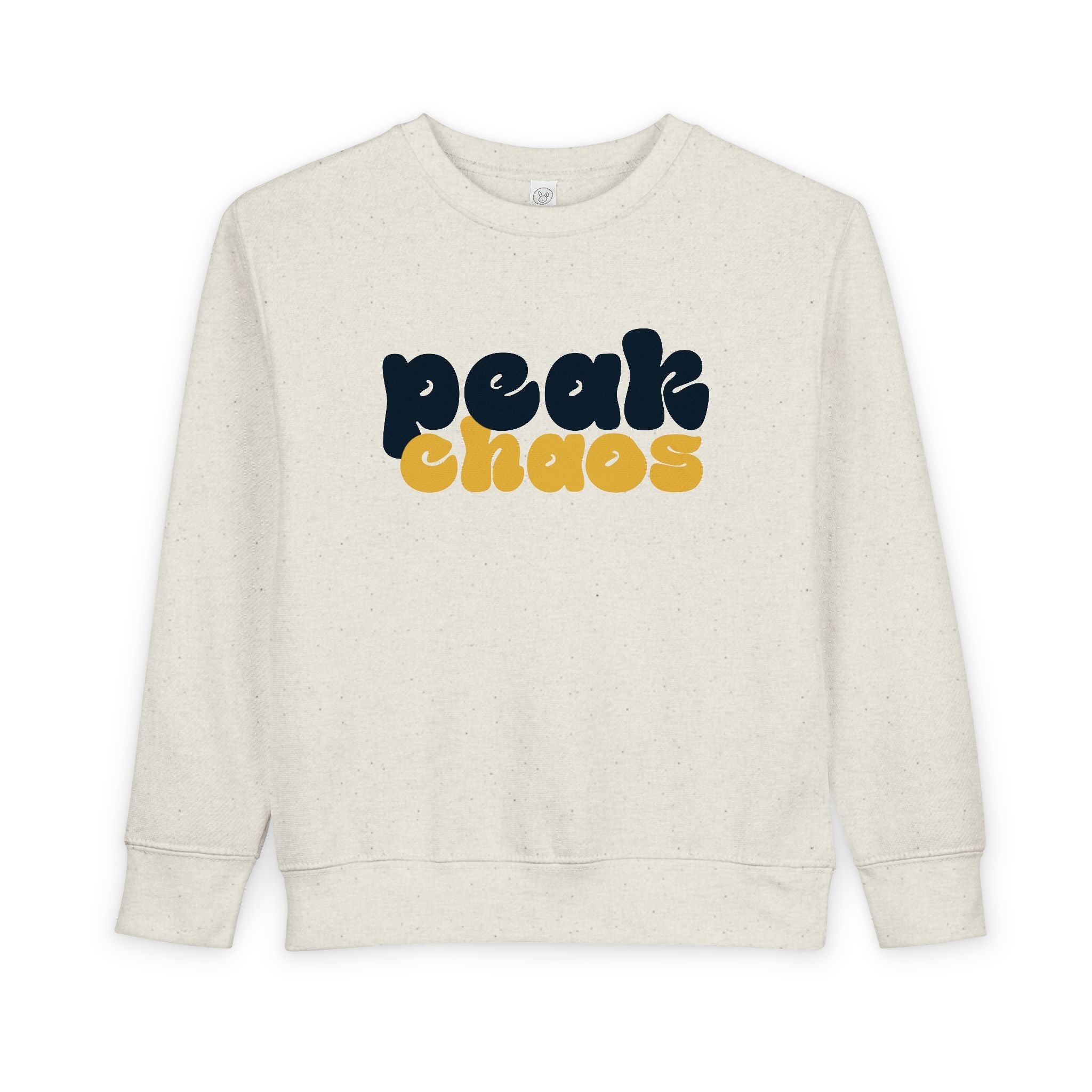 Copy of Peak Chaos Toddler Sweatshirt — Playful Graphic Crewneck for Little Kids