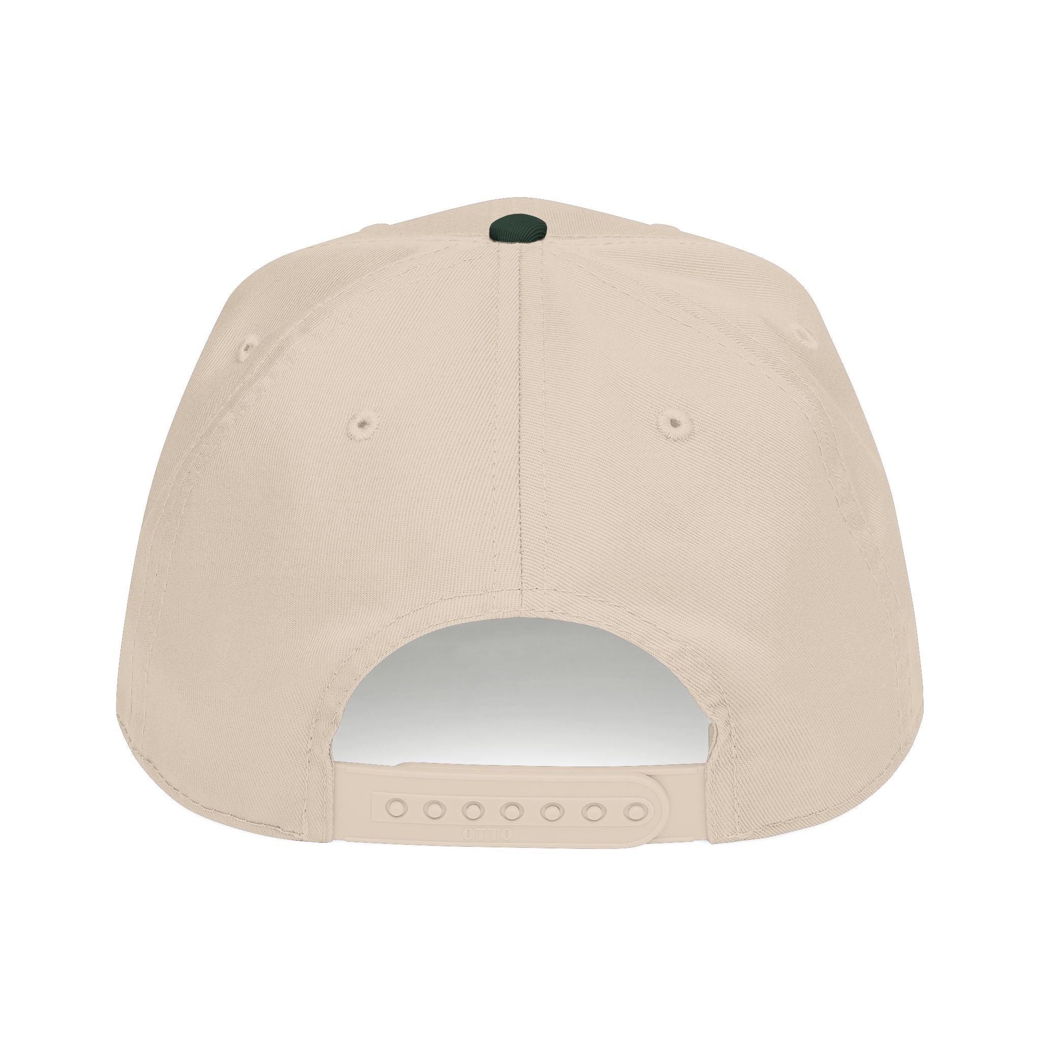 Brine Academy Mid Profile Baseball Cap — “Salty Since First Bell” wordmark Hat