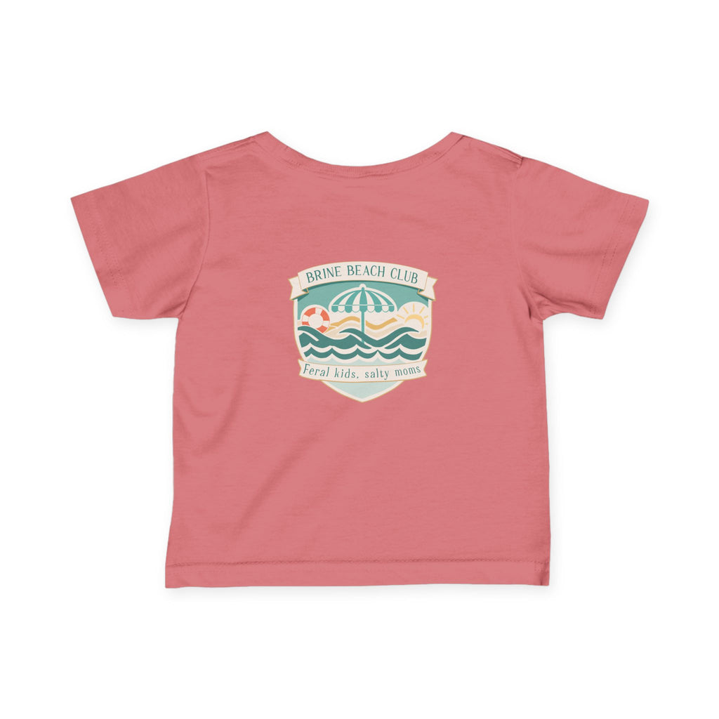 Brine Beach Club Infant Tee — Vintage Beach Club Toddler Top