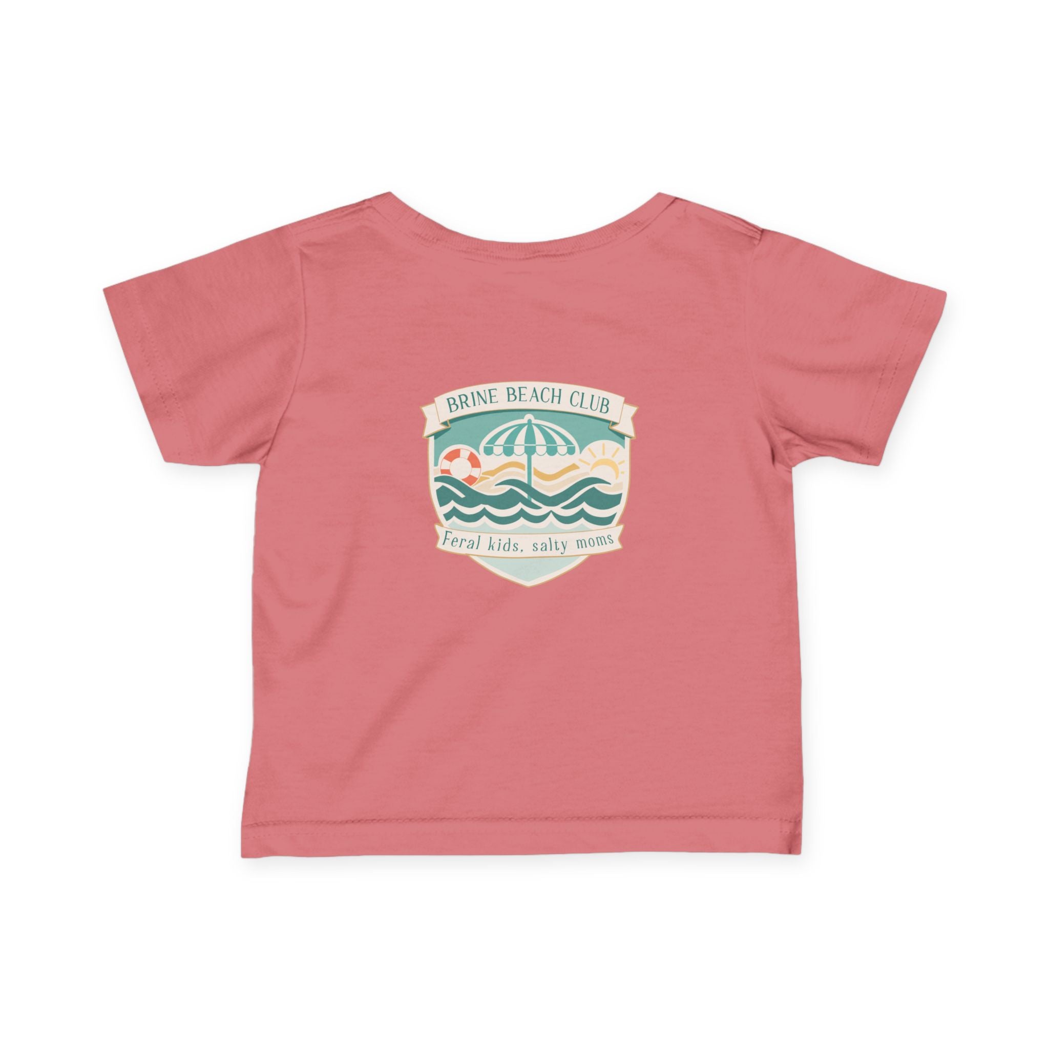 Brine Beach Club Infant Tee — Vintage Beach Club Toddler Top