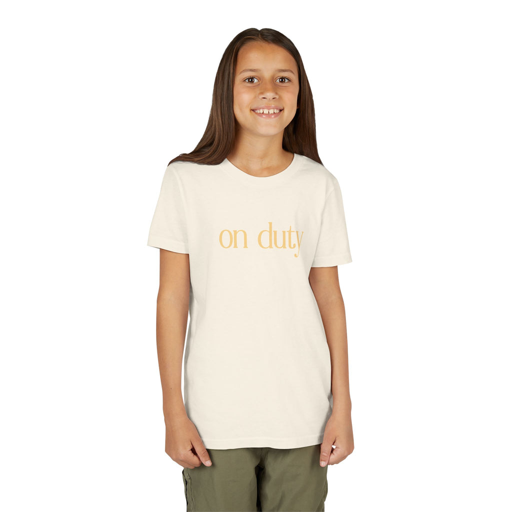 Brine Beach Club Junior Beach Patrol Youth Tee — 'On Duty'
