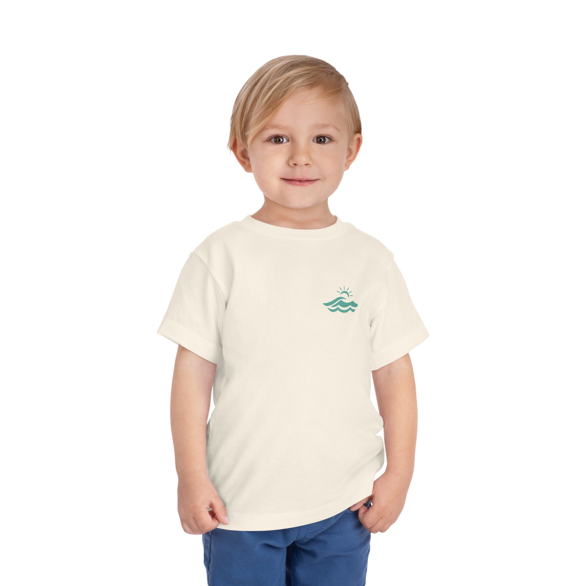 Toddler Tee — Brine Beach Club Saltwater Division Waves Graphic