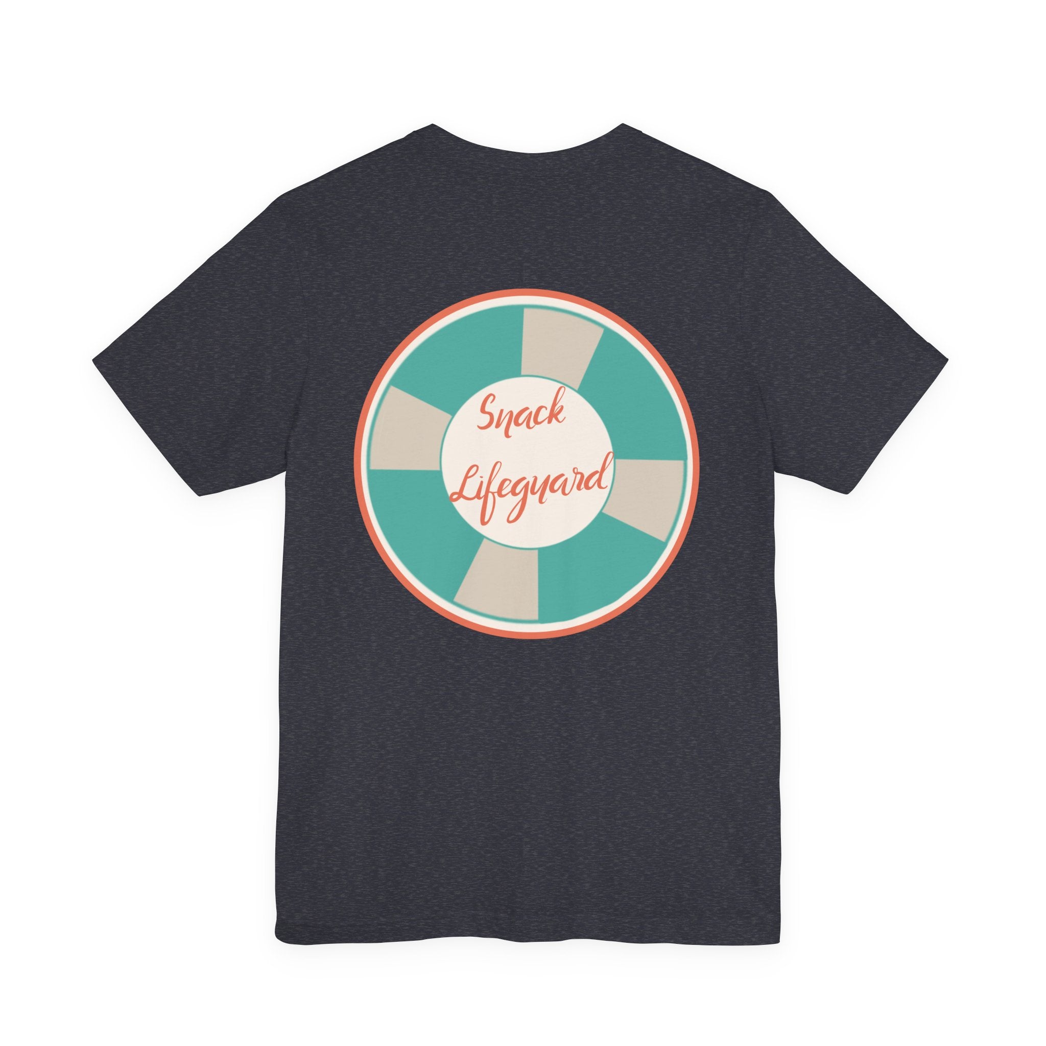 Snack Lifeguard Retro Lifesaver Graphic T-Shirt