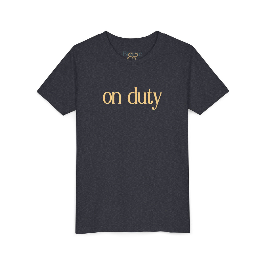 Brine Beach Club Junior Beach Patrol Youth Tee — 'On Duty'