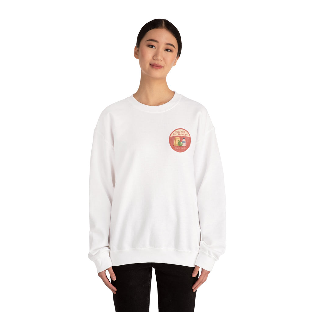 Field Trip Fuel Provider Mom Sweatshirt — Merit Badge Crewneck