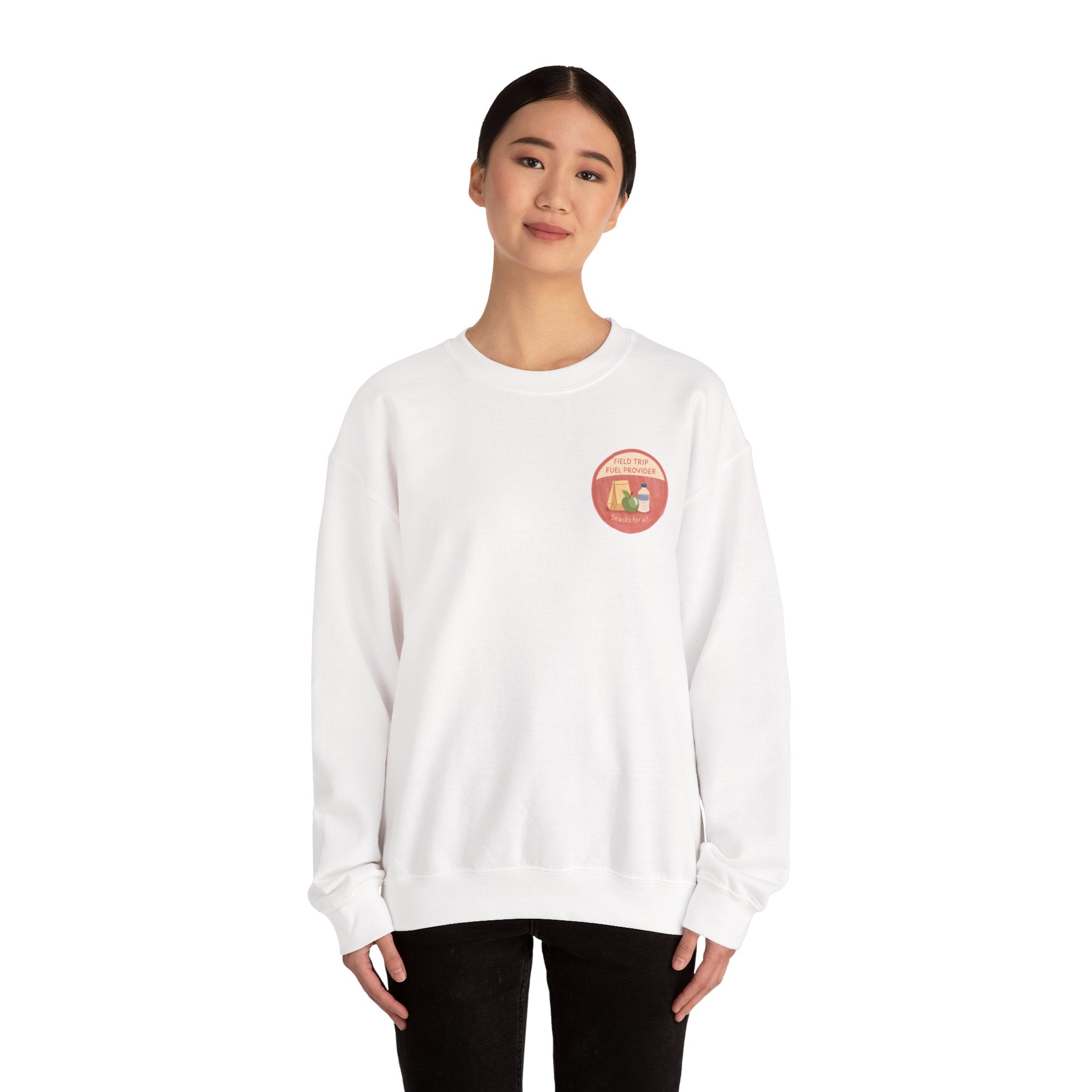 Field Trip Fuel Provider Mom Sweatshirt — Merit Badge Crewneck