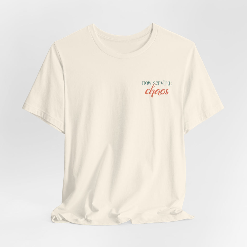 Brine Beach Club Snack Committee Tee — "Now Serving: Chaos" Retro Cooler Shirt