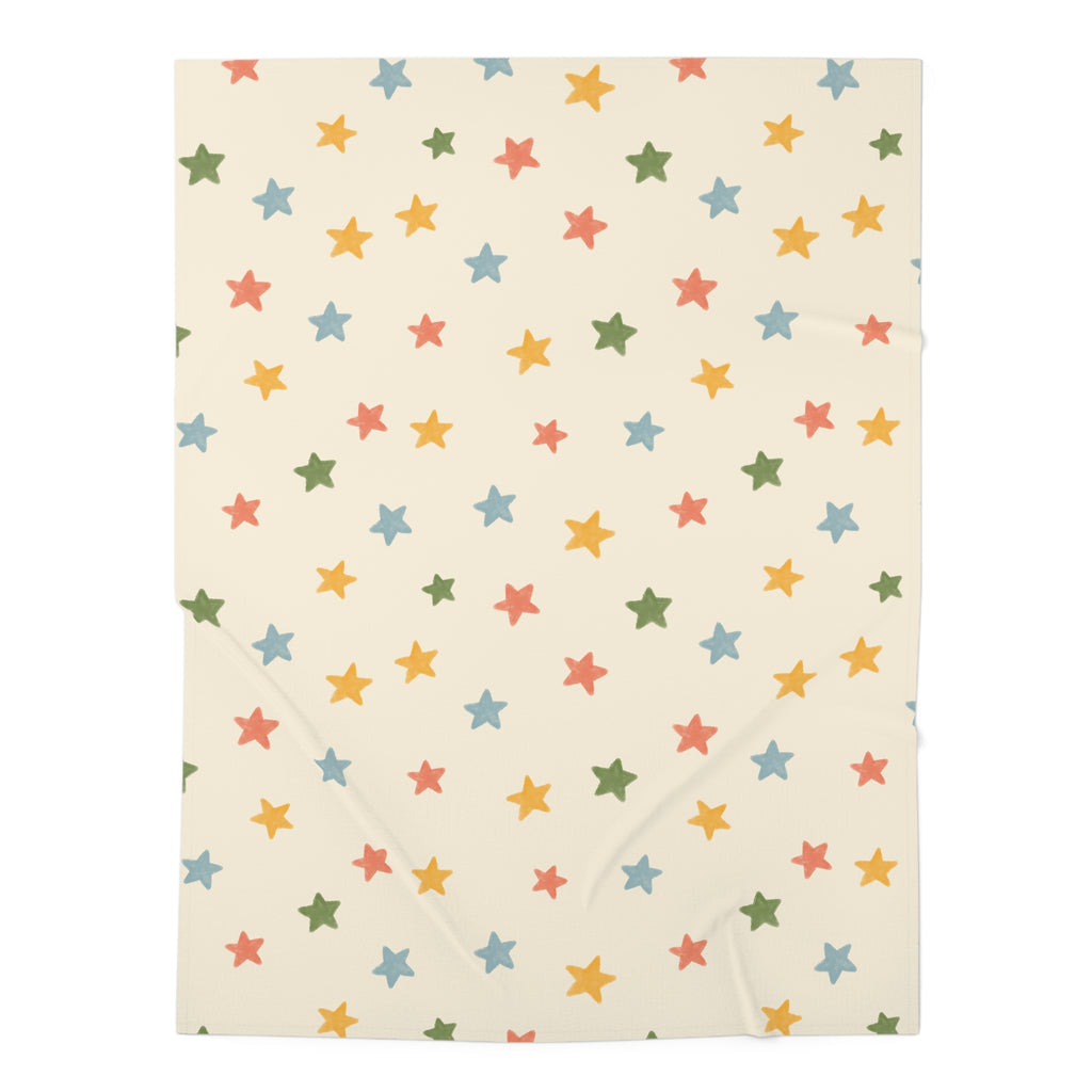 Vintage Playroom Baby Swaddle Blanket — Newborn Gift