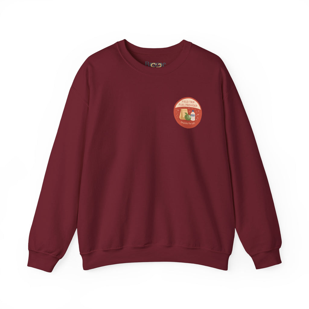 Field Trip Fuel Provider Mom Sweatshirt — Merit Badge Crewneck