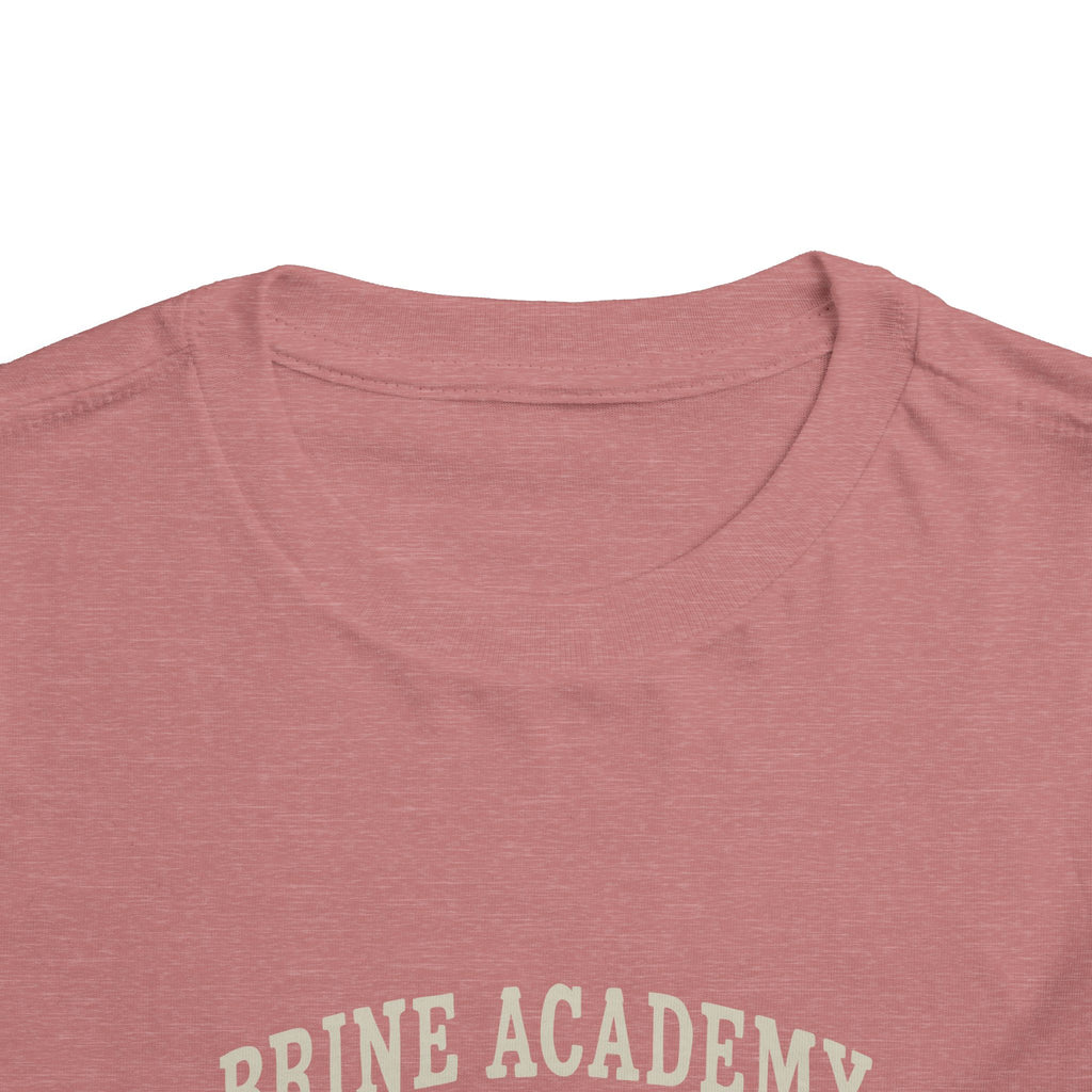 Toddler Tee — 'Brine Academy Est. 2026' Vintage School Kids Shirt
