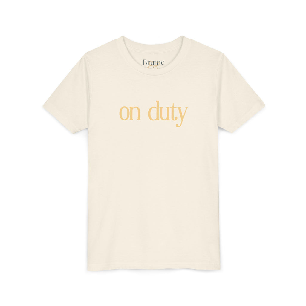 Brine Beach Club Junior Beach Patrol Youth Tee — 'On Duty'